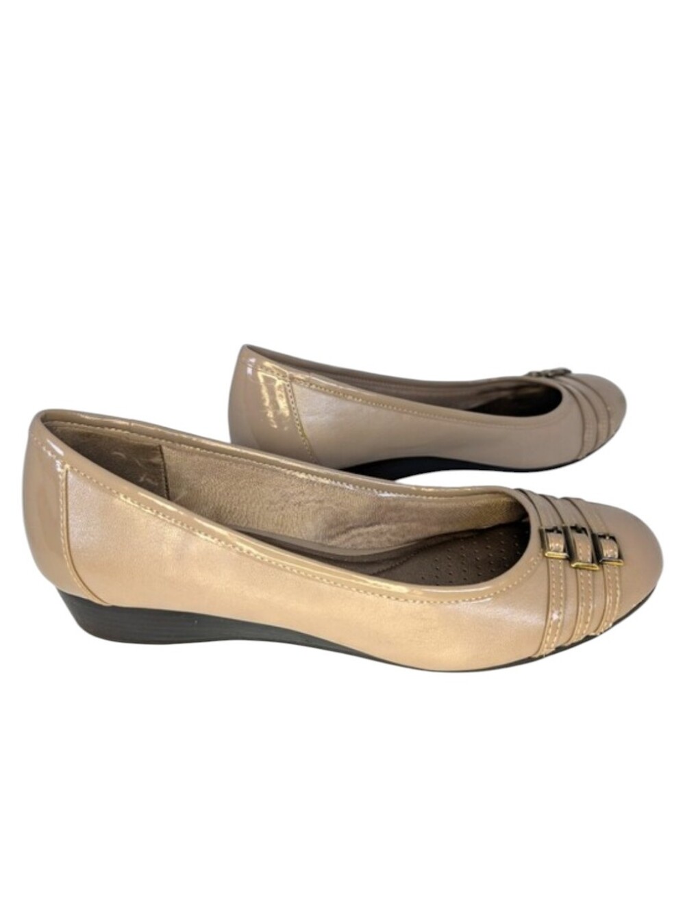 Life Stride Soft System Farrow Low Wedge Heel Comfort Size 9